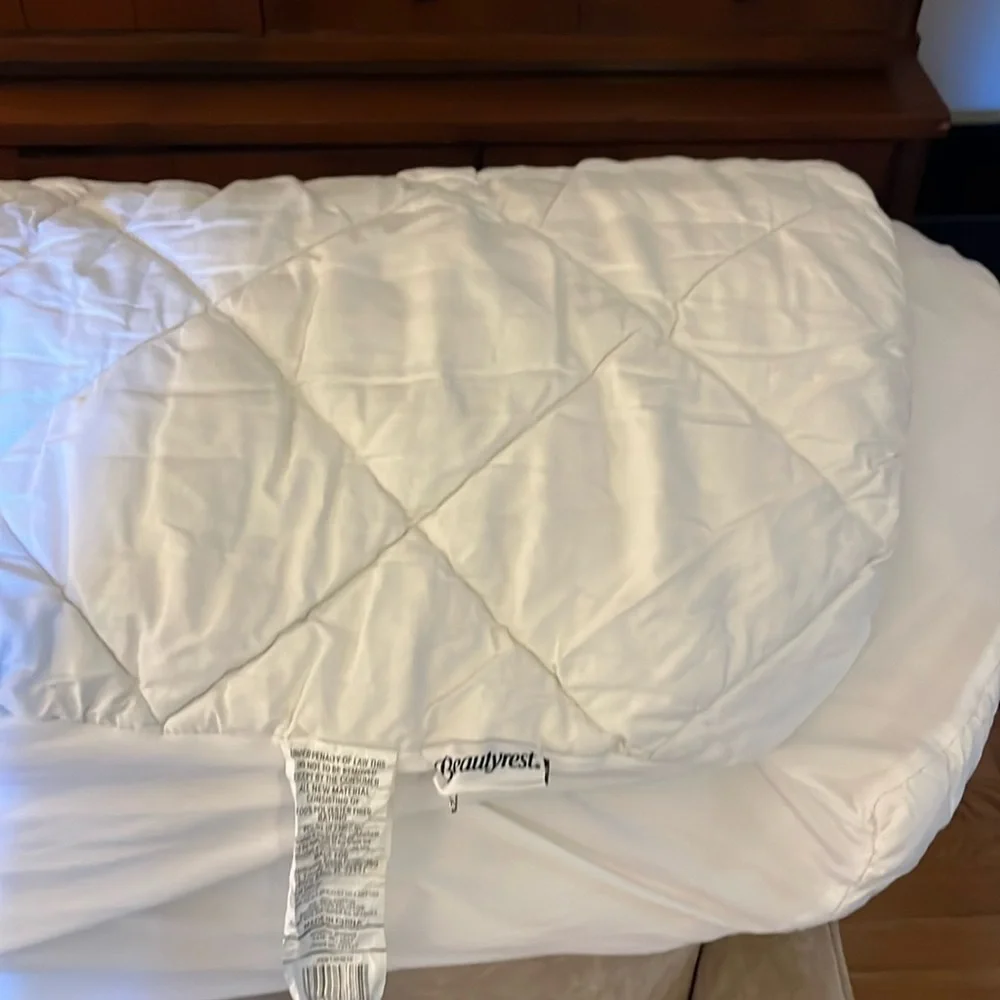 Beautyrest Queen quilted top mattress covers.